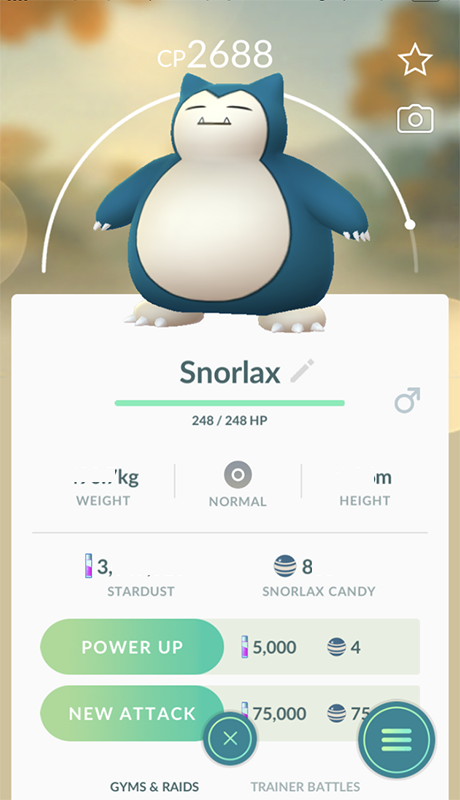 Snorlax Exclusive Yawn Move Trading Pogo Trading