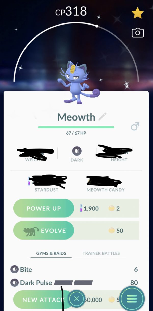 Shiny Alola Meowth Trading