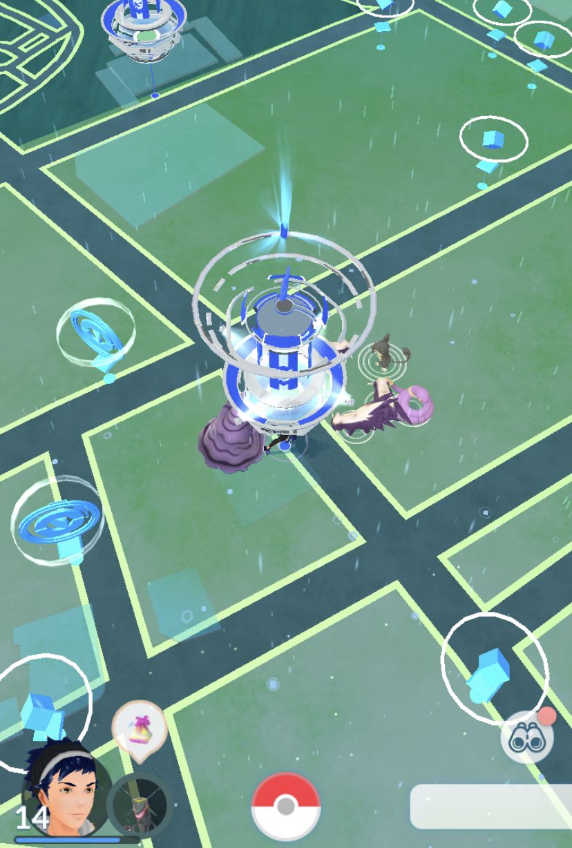 Pokémon GO Shiny Rayquaza x2, Guzzlord, Cresselia - Mini Account